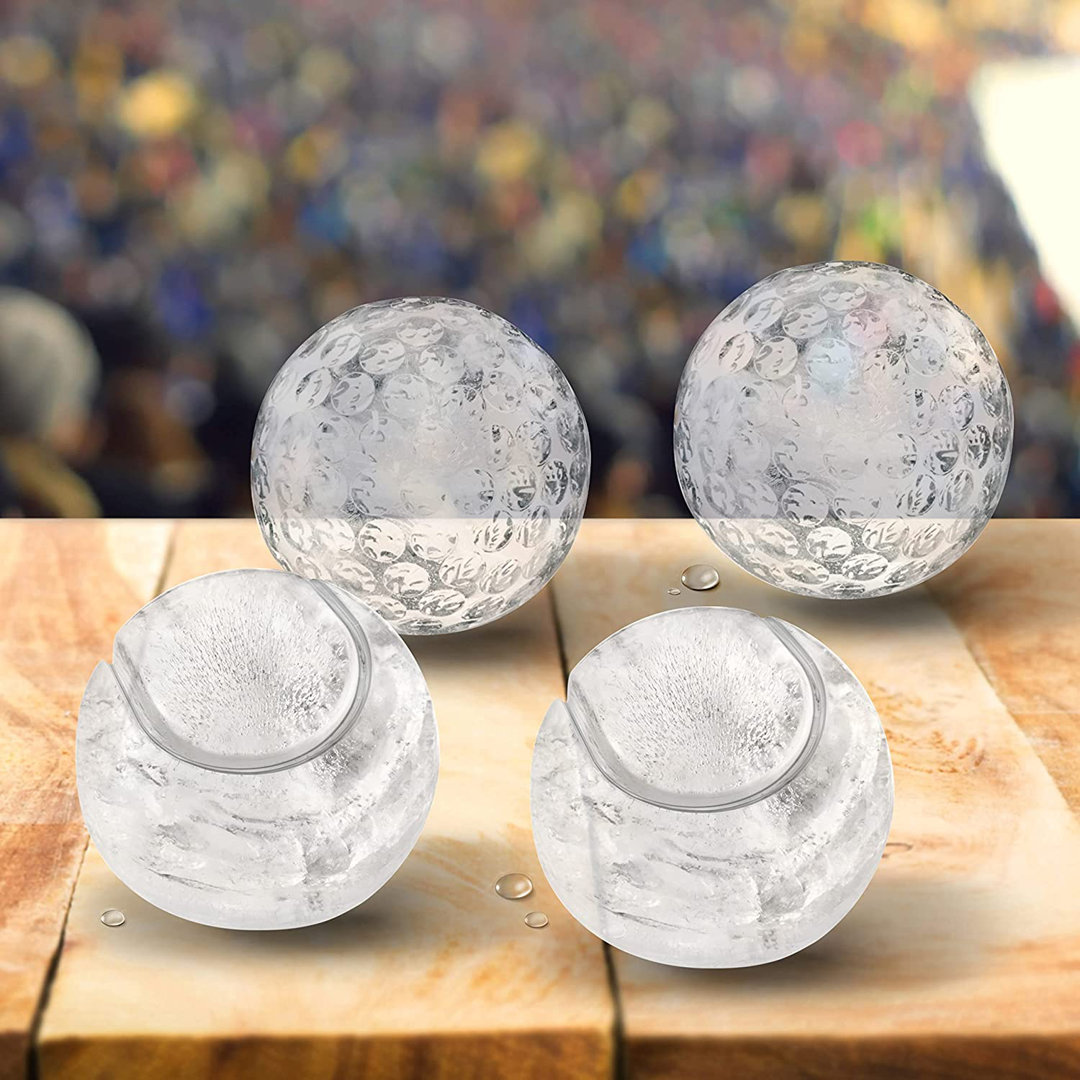 Tovolo Sports Ball Ice Molds (Set of 4) - Golf & Tennis